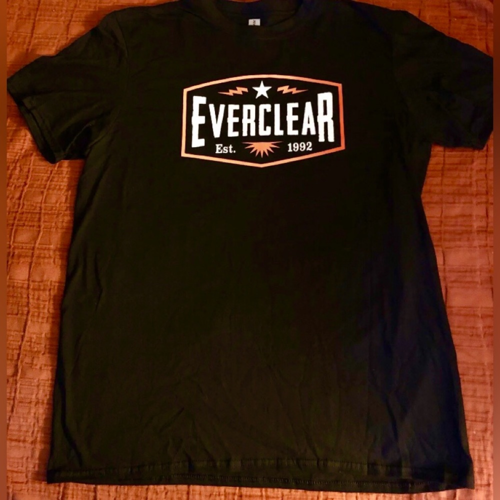 EVERCLEAR 2021 Nov West Coast Tour Tshirt Mens Sz L Art Alexakis Ltd RARE NEW